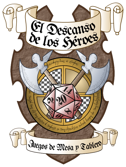 Logotipo Logo Tienda de Juegos y Rol - Portfolio de Diseño Gráfico - Taisa-Designer