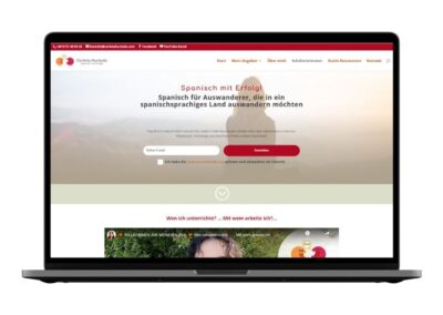 Diseño web de Carlotahurtado.com – Clases de español