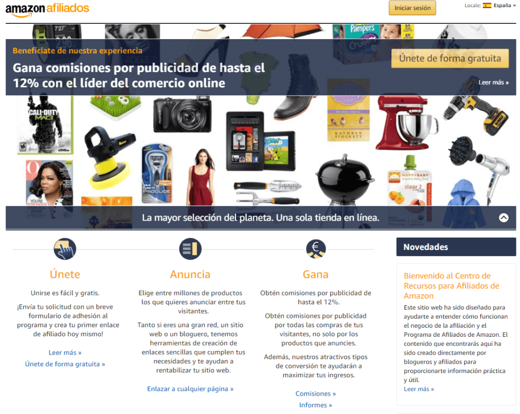 ¿Cómo registrarse en Amazon afiliados?