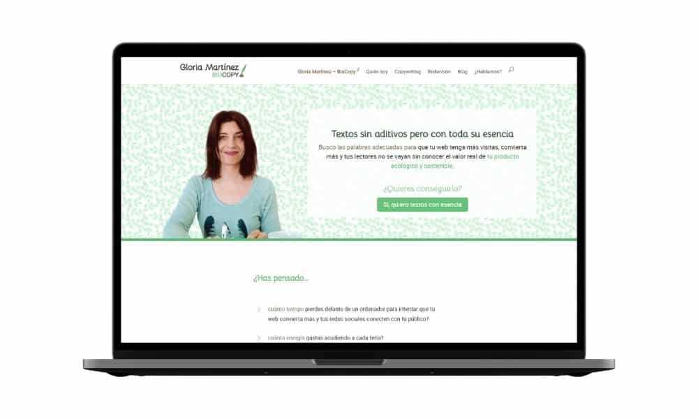 Diseño web para copywriters Diseño web para copywriters