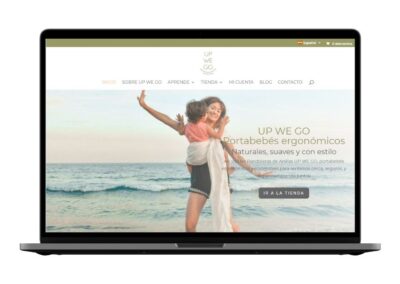 Diseño web tienda online Upwego.es