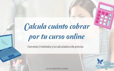 Cuanto cobrar por un curso online