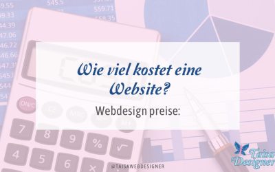 Webdesign Preise: Was kostet die Erstellung einer Website?