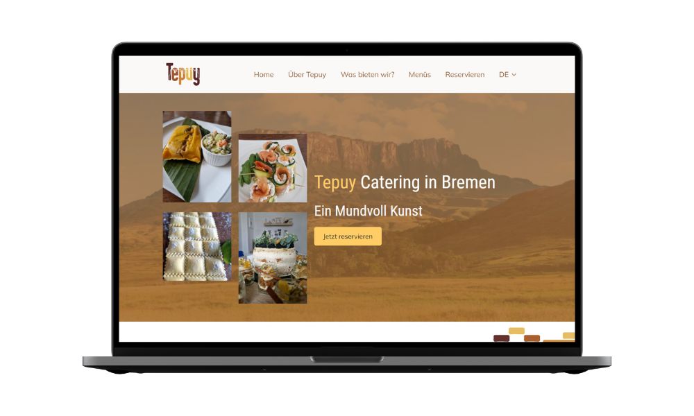 Catering en Bremen - Diseño web