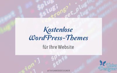 Kostenlose WordPress-Themes für Ihre Website